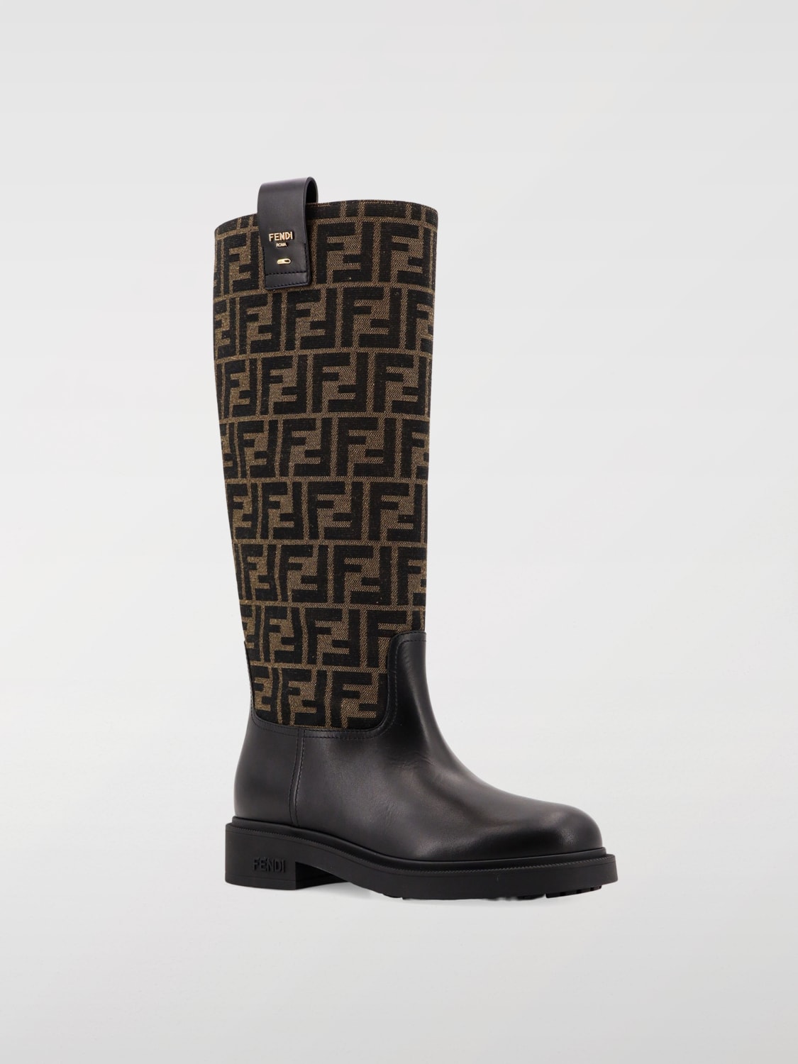 FENDI BOOTS: Boots woman Fendi, Black - Img 2