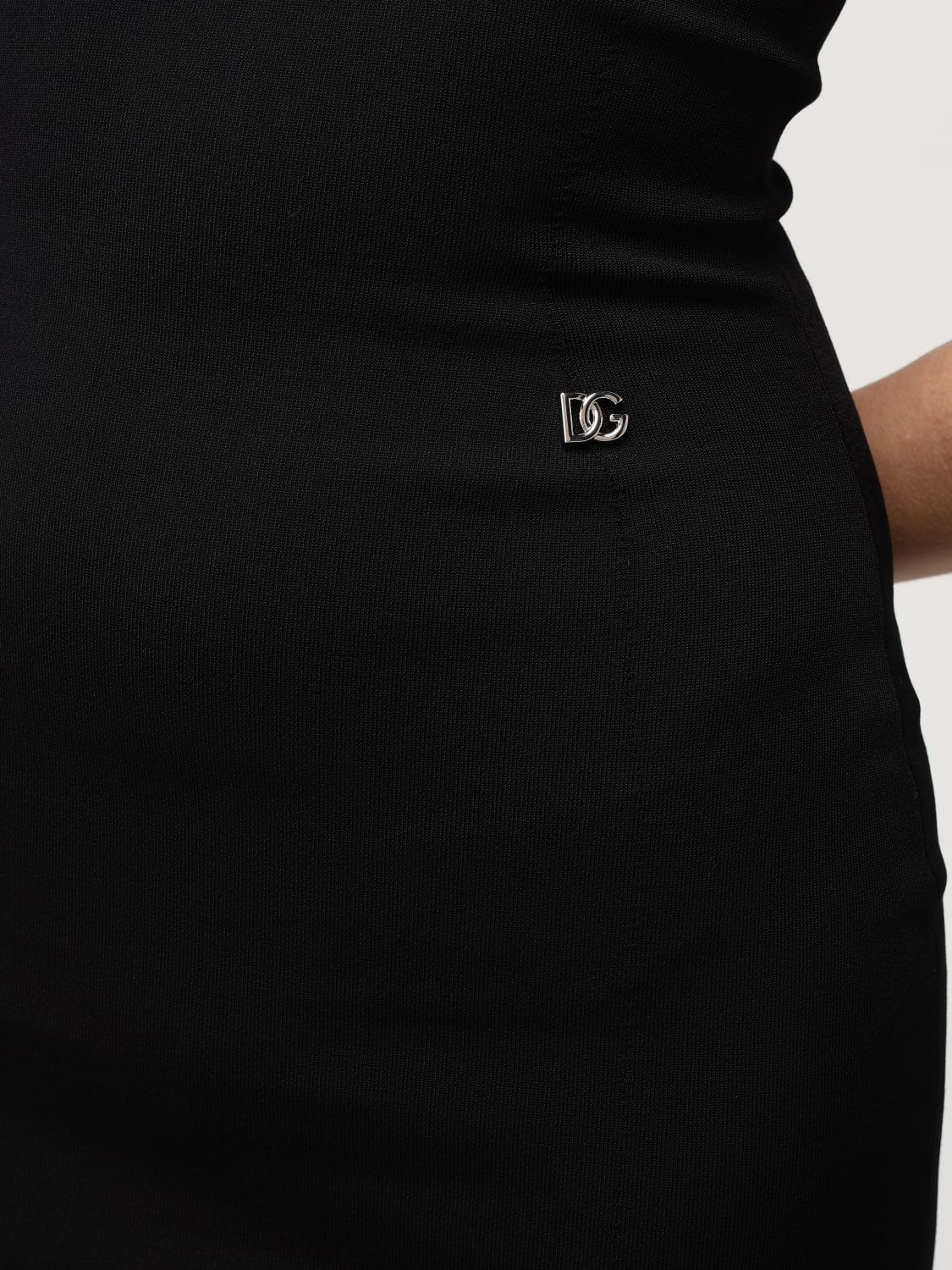 DOLCE & GABBANA ROBE: Robes femme Dolce & Gabbana, Noir - Img 4