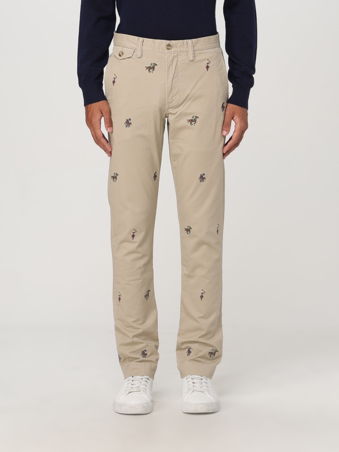 Ralph lauren embroidered pants best sale