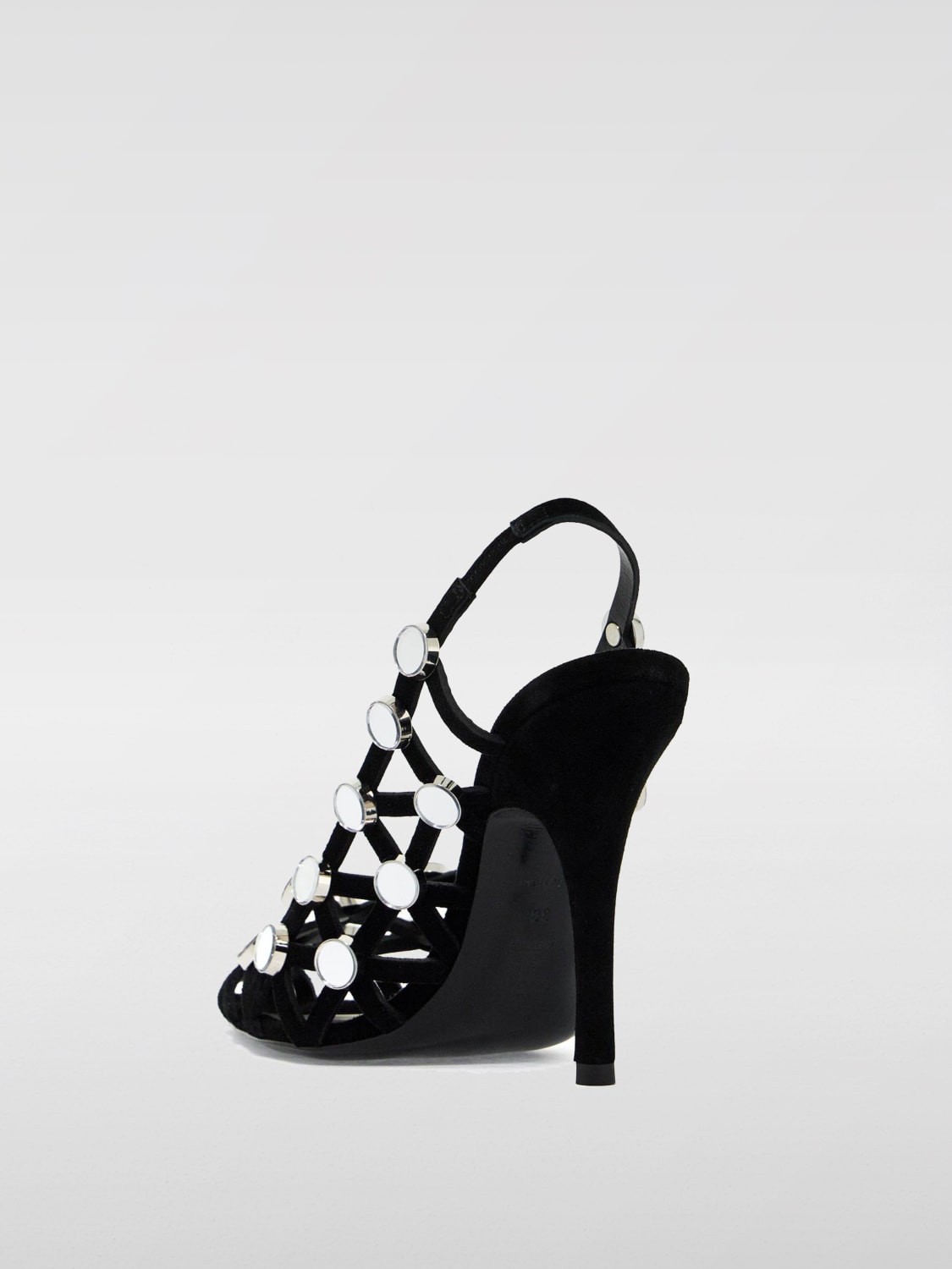 シューズ・サンダルその他 THE ATTICO Woman High heel shoes Black 246WS743L007SR 100 The Attico Outlet: Shoes woman - Black | The Attico high