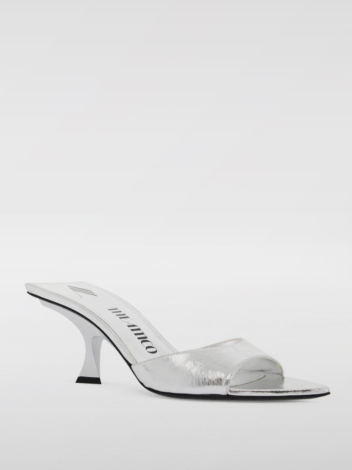 THE ATTICO HEELED SANDALS: Shoes woman The Attico, Silver - Img 2