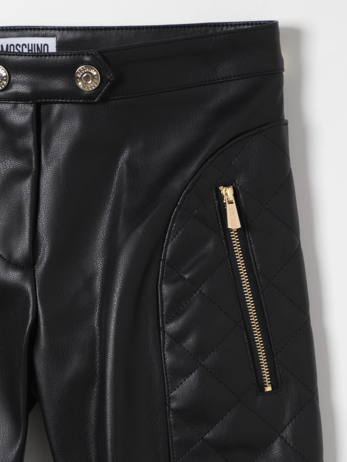 MOSCHINO PANTS: Pants kids Moschino, Black - Img 3