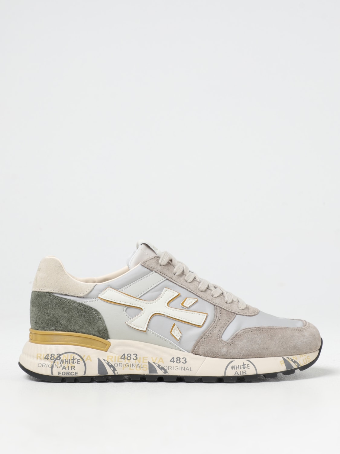 Giglio Sneakers Mick Premiata in camoscio e nylon