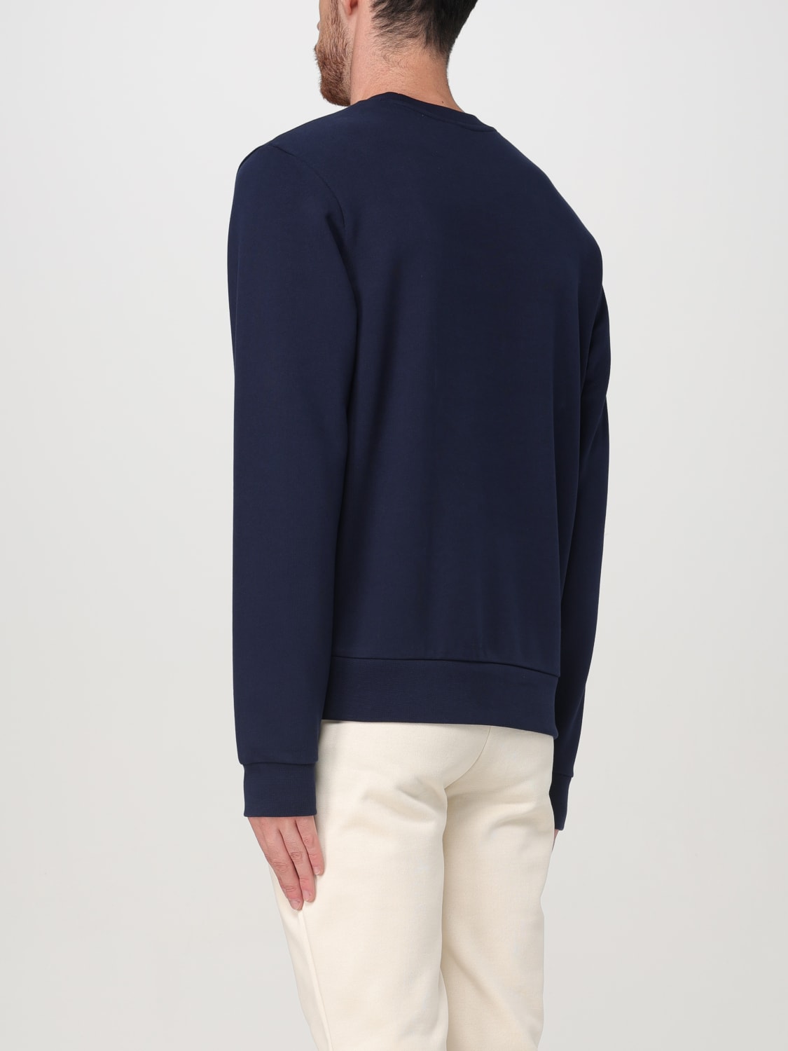 LACOSTE SWEATSHIRT: Sweatshirt men Lacoste, Navy - Img 2