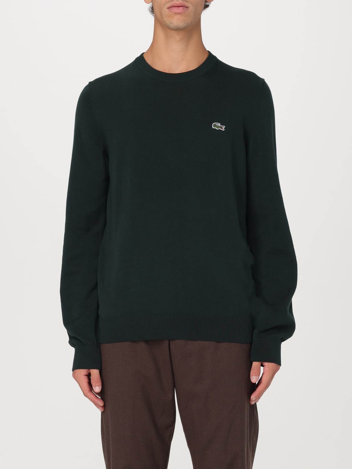 LACOSTE SWEATER: Sweater men Lacoste, Green - Img 1