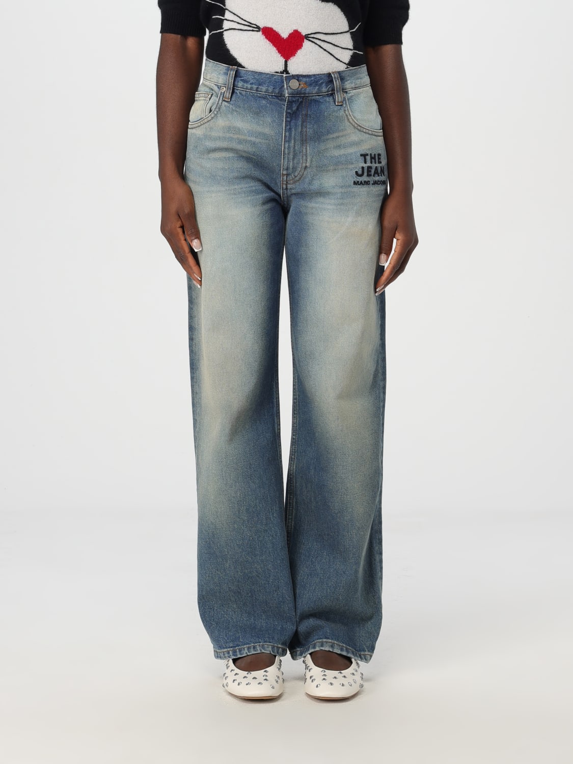 Giglio Jeans Marc Jacobs in denim di cotone