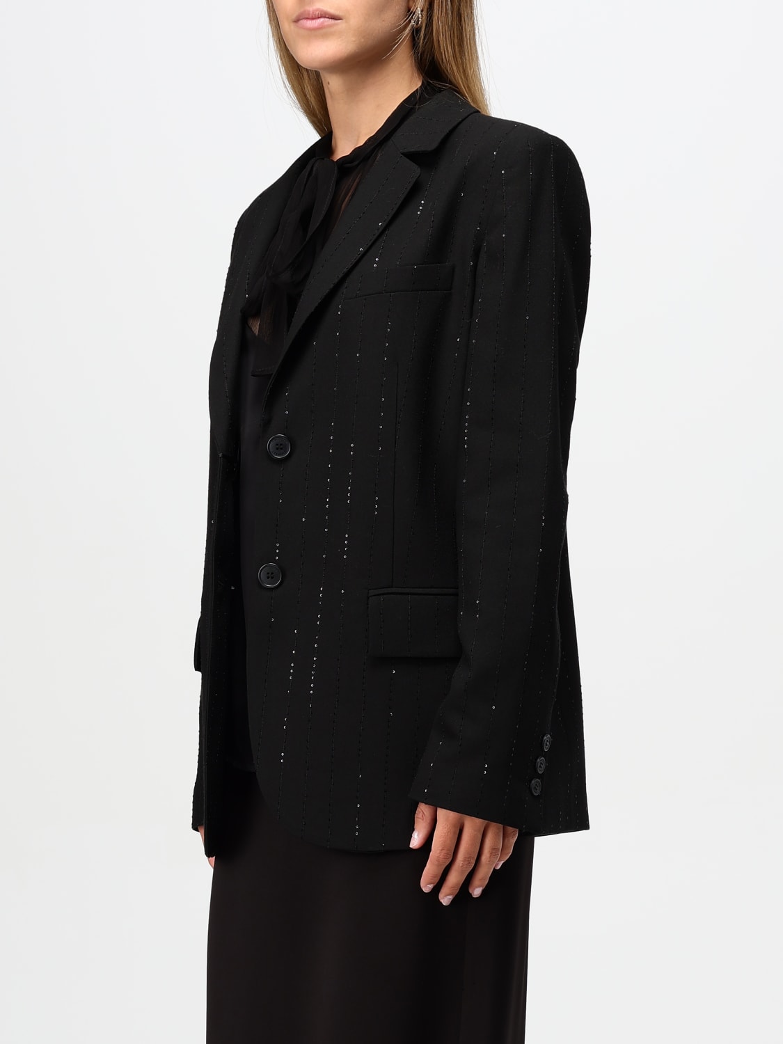 TWINSET BLAZER: Blazer woman Twinset, Black - Img 3