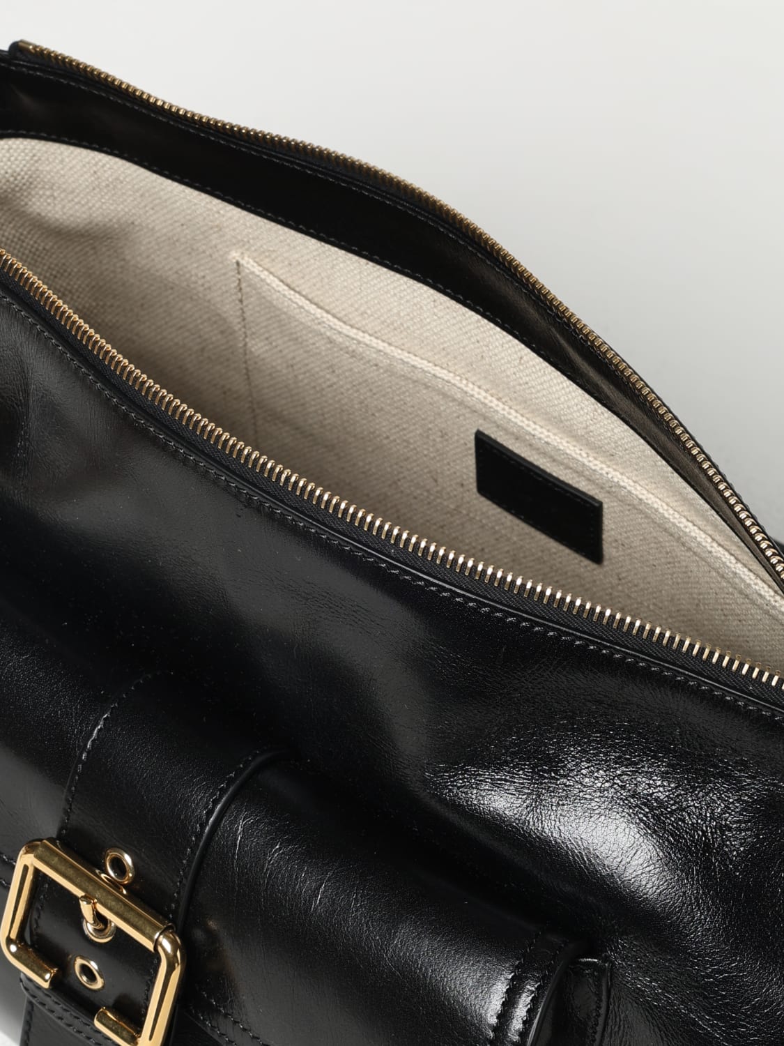 CHLOÉ: Chloé leather camera bag - Black | Chloé handbag