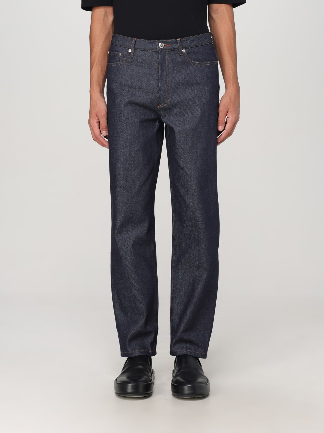 A.P.C. JEANS: A.P.C. denim jeans, Blue - Img 1