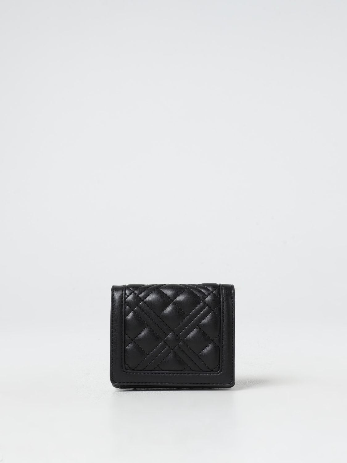 LOVE MOSCHINO: Wallet woman - Black | Love Moschino wallet