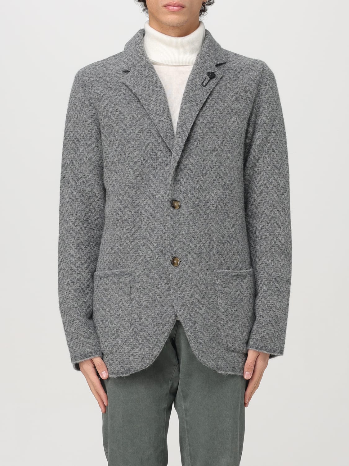 LARDINI JACKET: Lardini men's blazer, Grey - Img 1