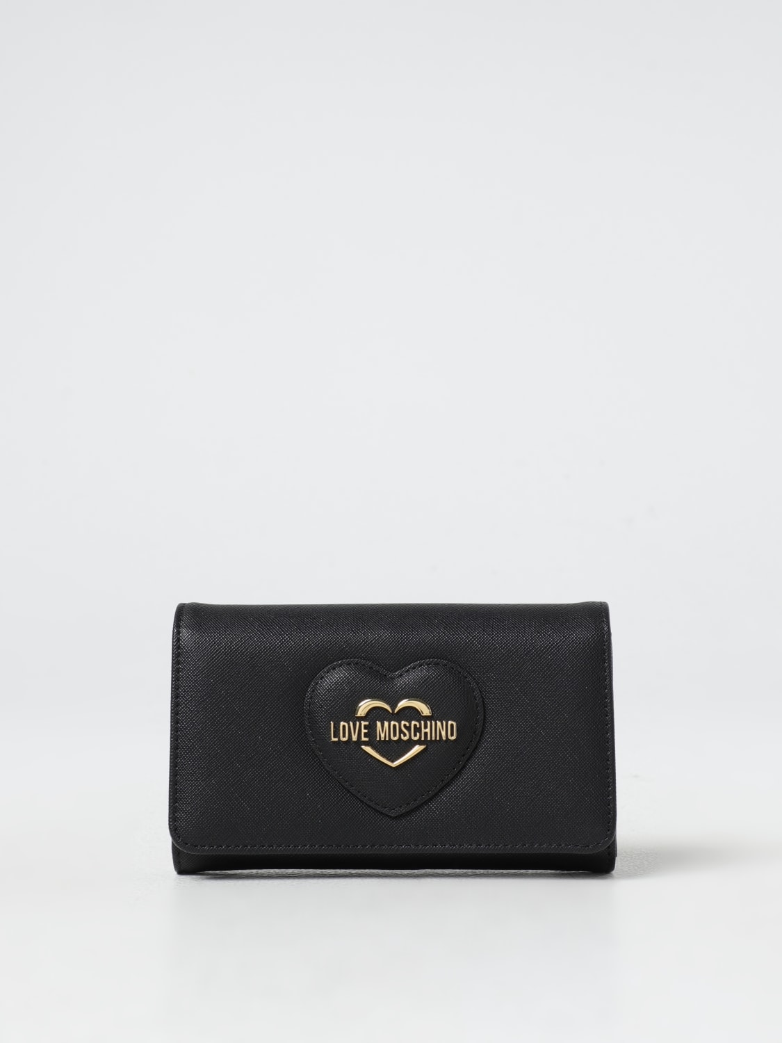 LOVE MOSCHINO WALLET: Wallet woman Love Moschino, Black - Img 1