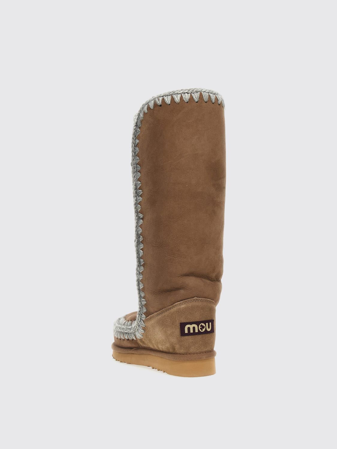 MOU САПОГИ: Полусапоги Женское Mou, Коричневый - Img 3