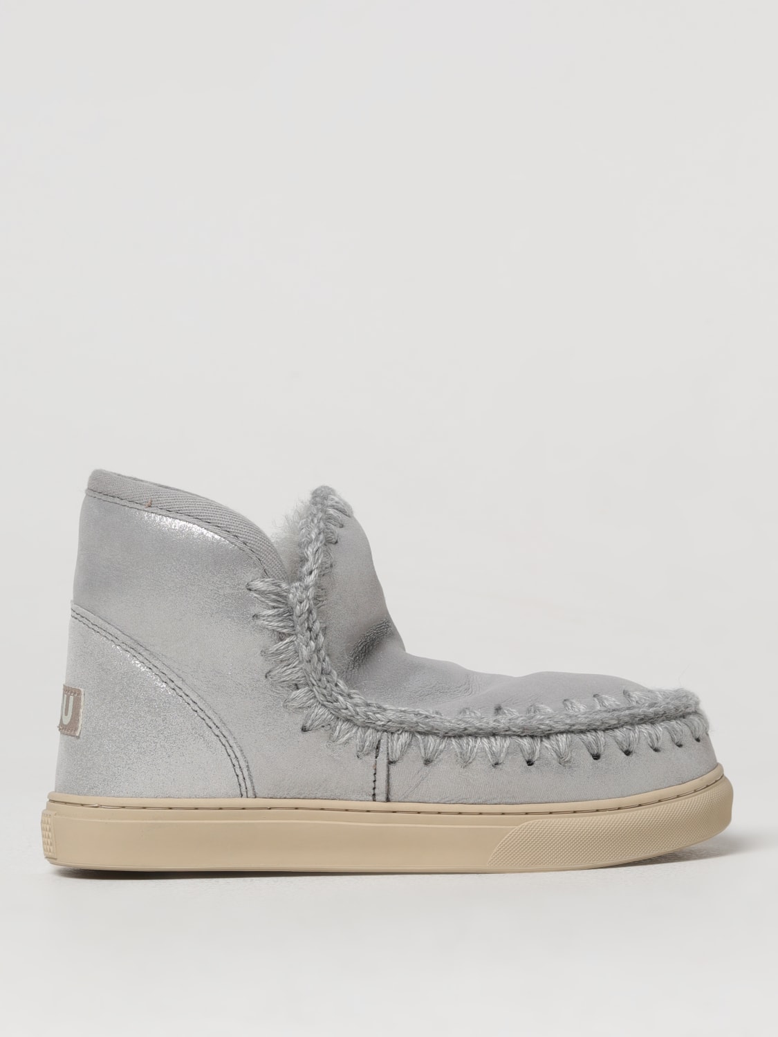 MOU BOOTS: Sneakers woman Mou, Silver - Img 1