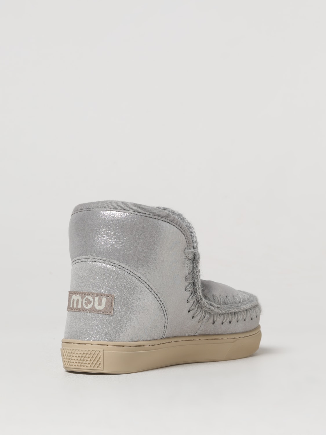 MOU BOOTS: Sneakers woman Mou, Silver - Img 3