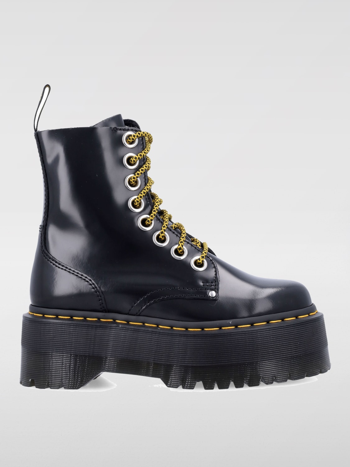 DR. MARTENS BOOTS: Flat shoes woman Dr. Martens, Black - Img 1