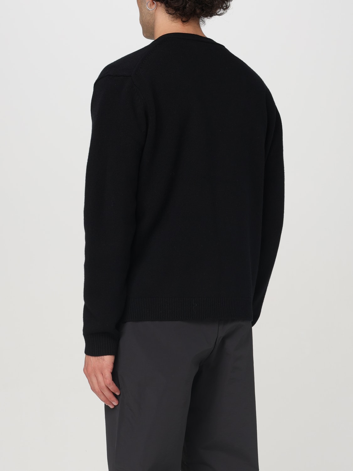 MAISON KITSUNÉ SWEATER: Sweater men Maison KitsunÉ, Black - Img 2