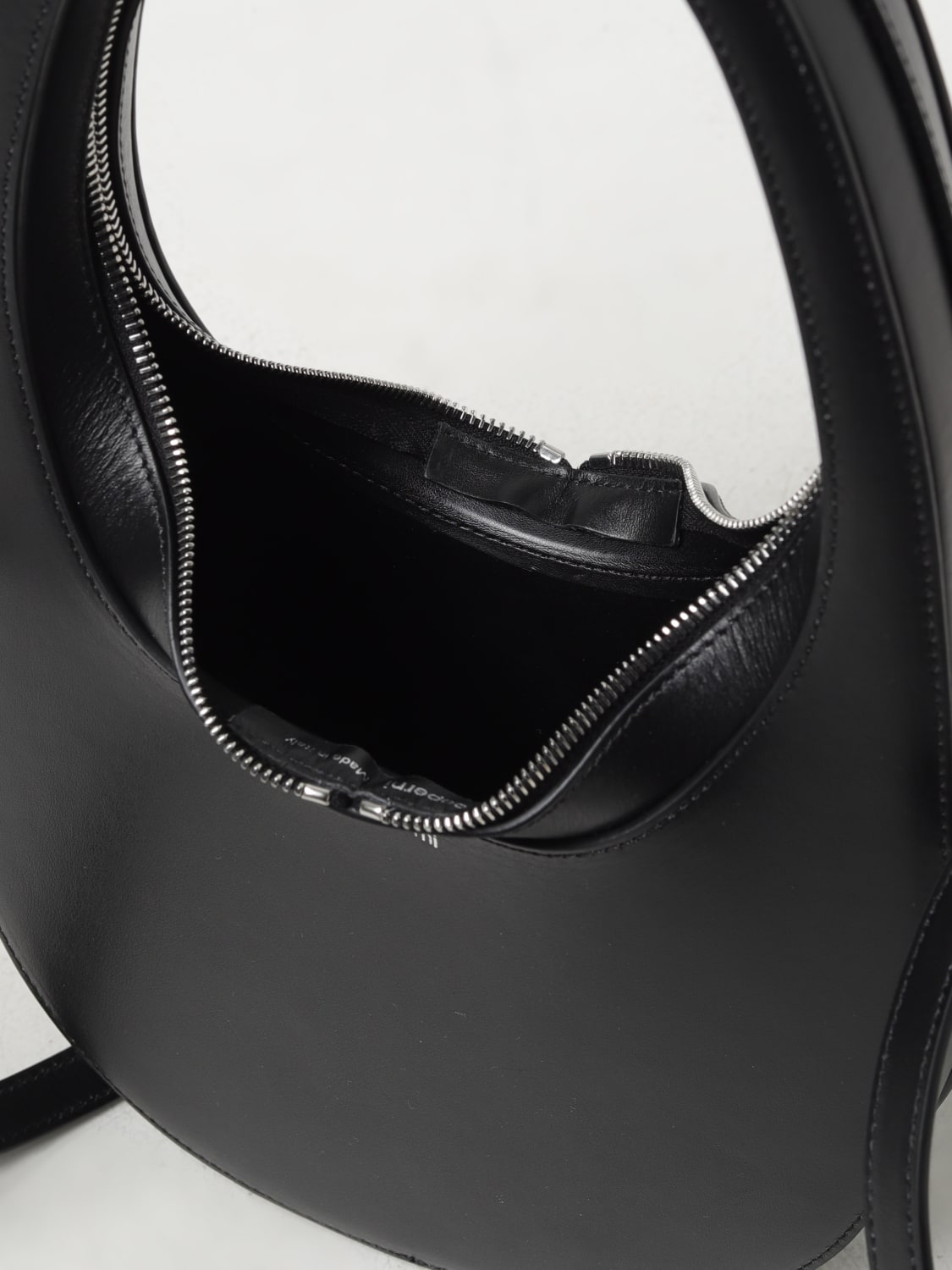 COPERNI BORSA A MANO: Borsa Swipe Coperni in pelle , Nero - Img 4