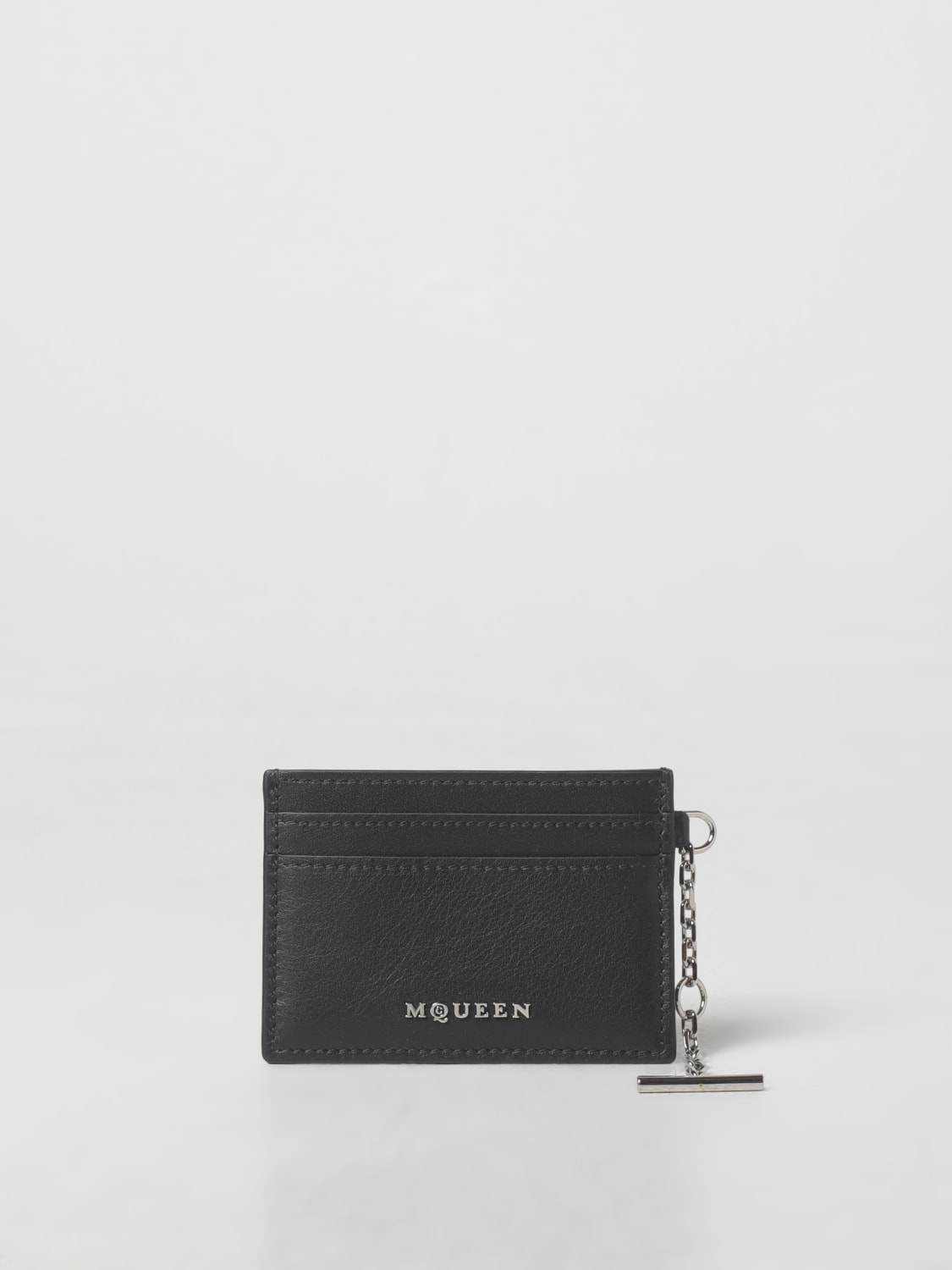 MCQUEEN: Wallet woman - Black | McQueen wallet 8044341T1AN