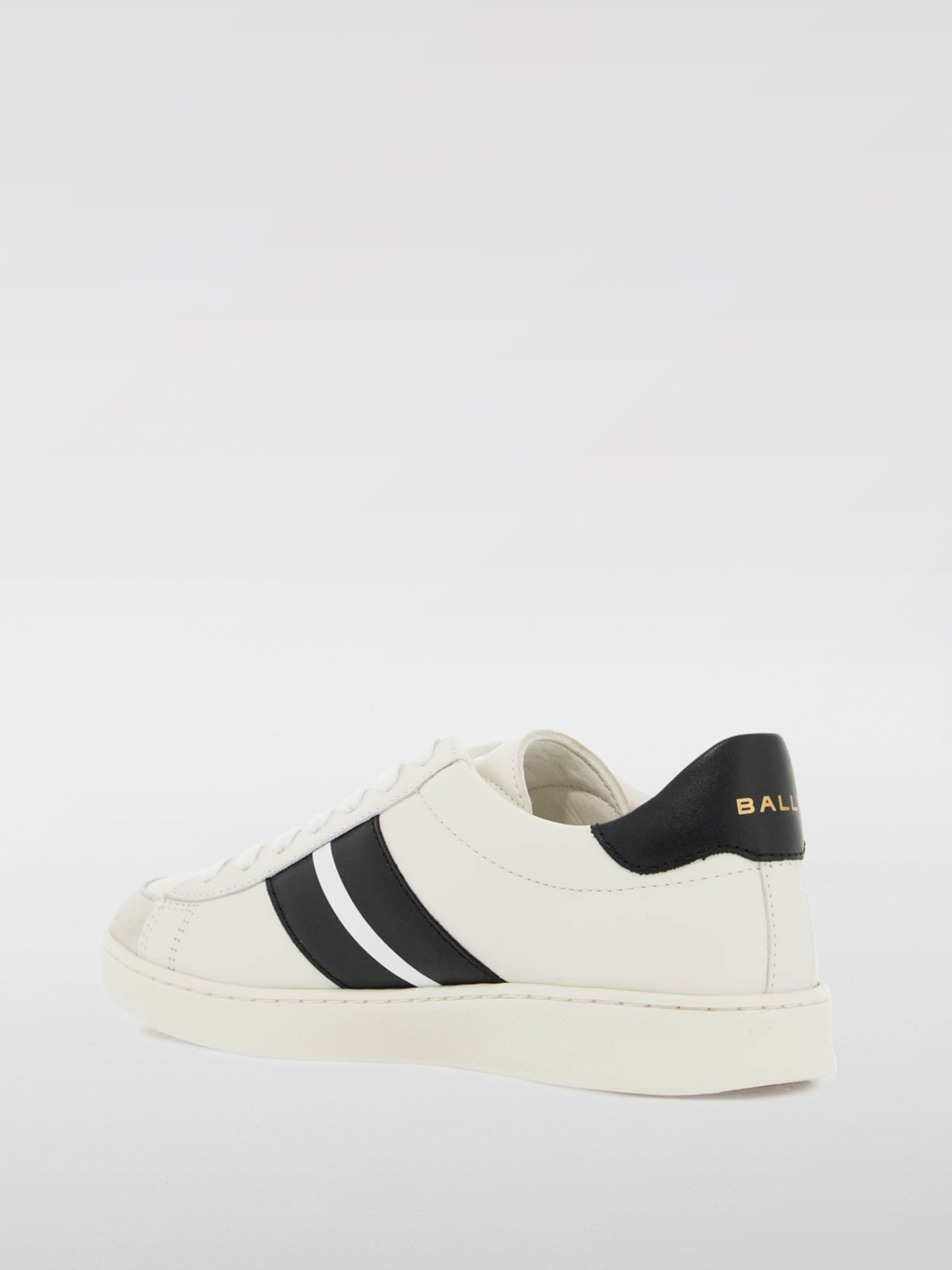 BALLY SNEAKERS: Sneakers Bally in pelle, Bianco 1 - Img 2