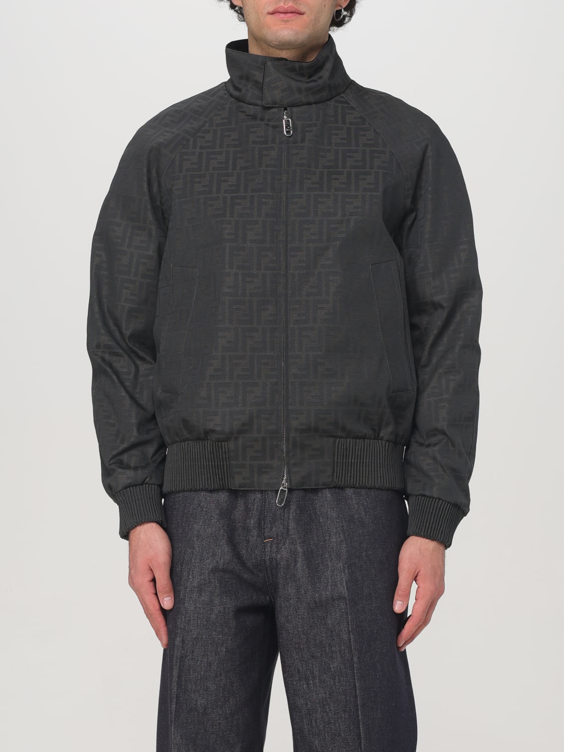 FENDI JACKET: Jacket men Fendi, Mud - Img 1