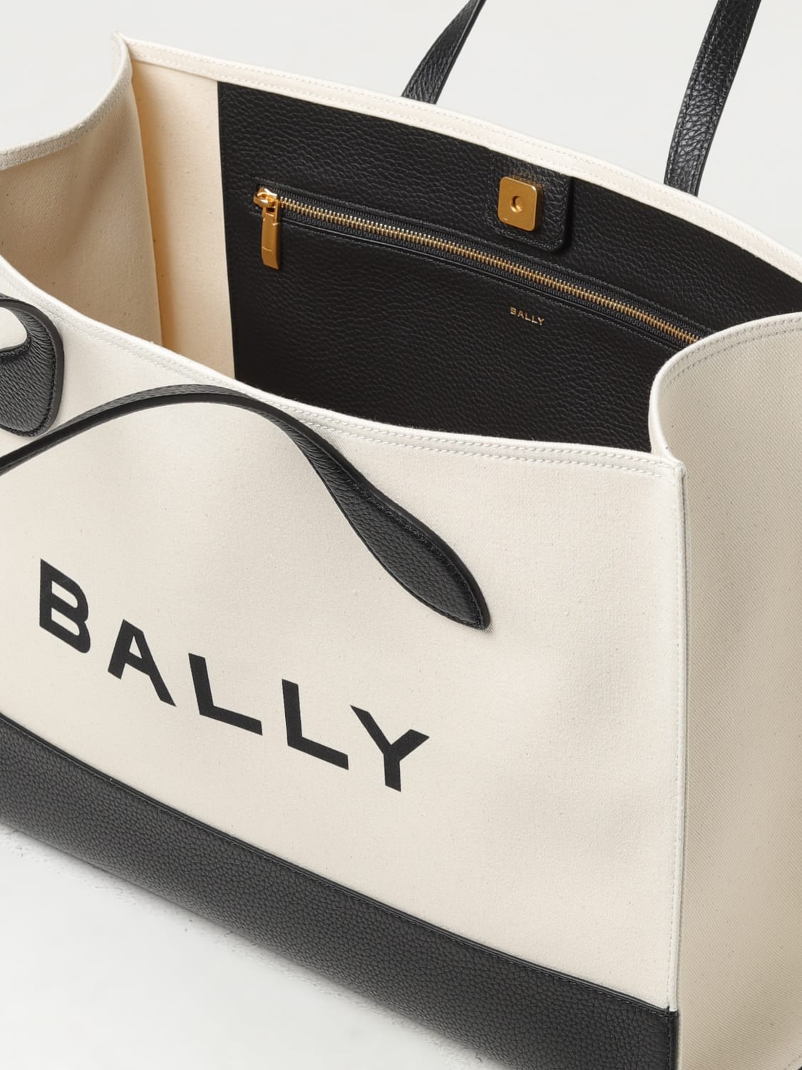 BALLY 托特包: 托特包 女士 Bally, 自然色 - Img 4