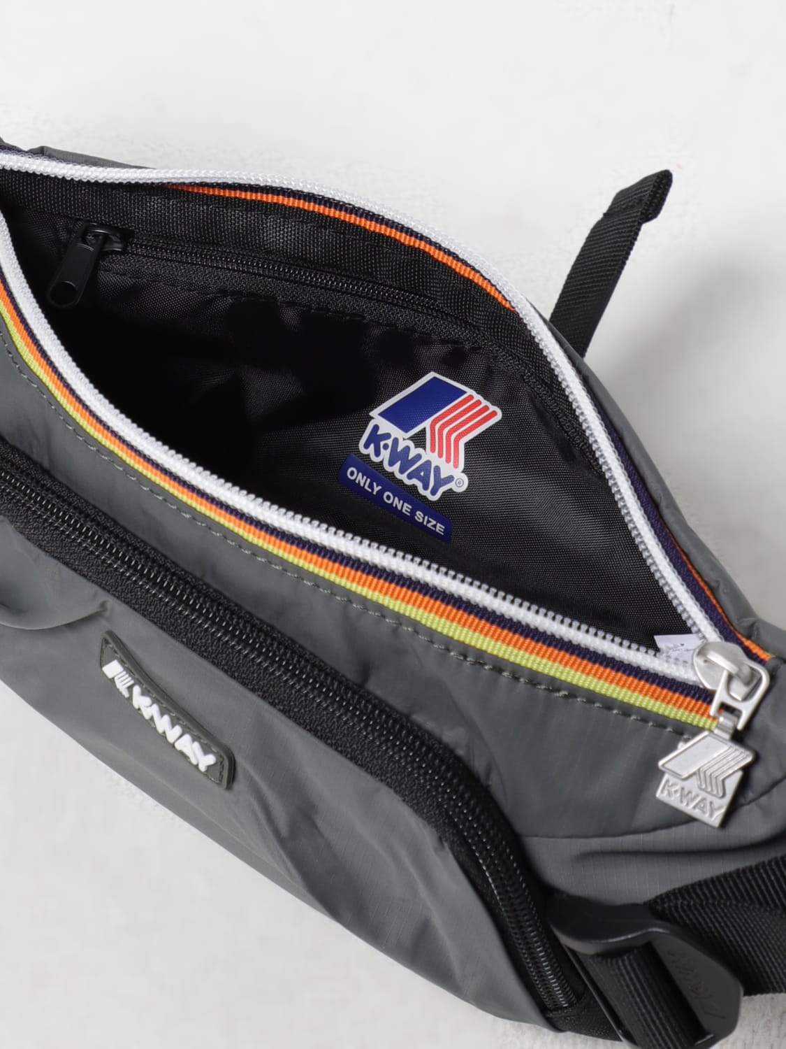 K-WAY 腰包: 手袋 男士 K-way, 绿色 - Img 3