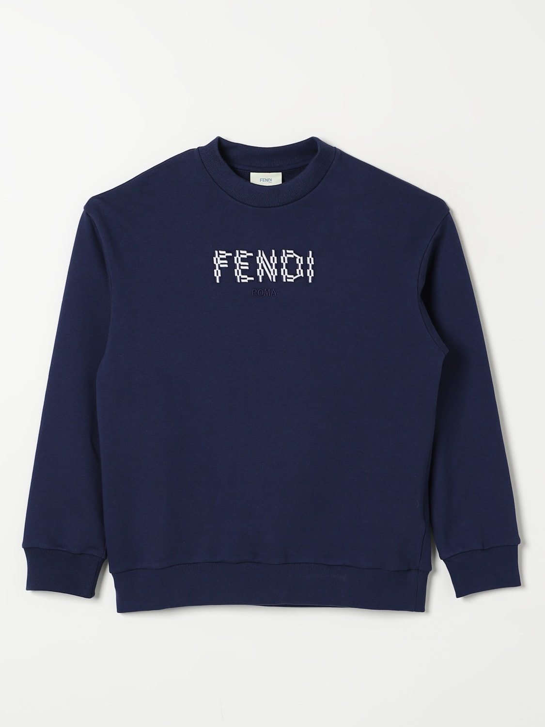 FENDI PULLOVER: Pullover kinder Fendi, Blau - Img 1