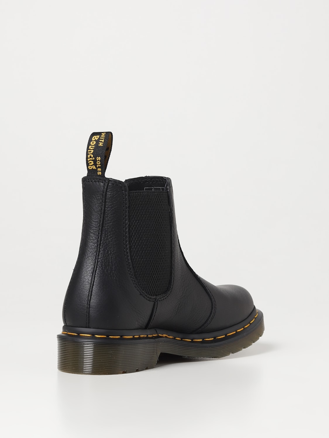 DR. MARTENS FLACHE STIEFELETTEN: Stiefel damen Dr. Martens, Schwarz - Img 3