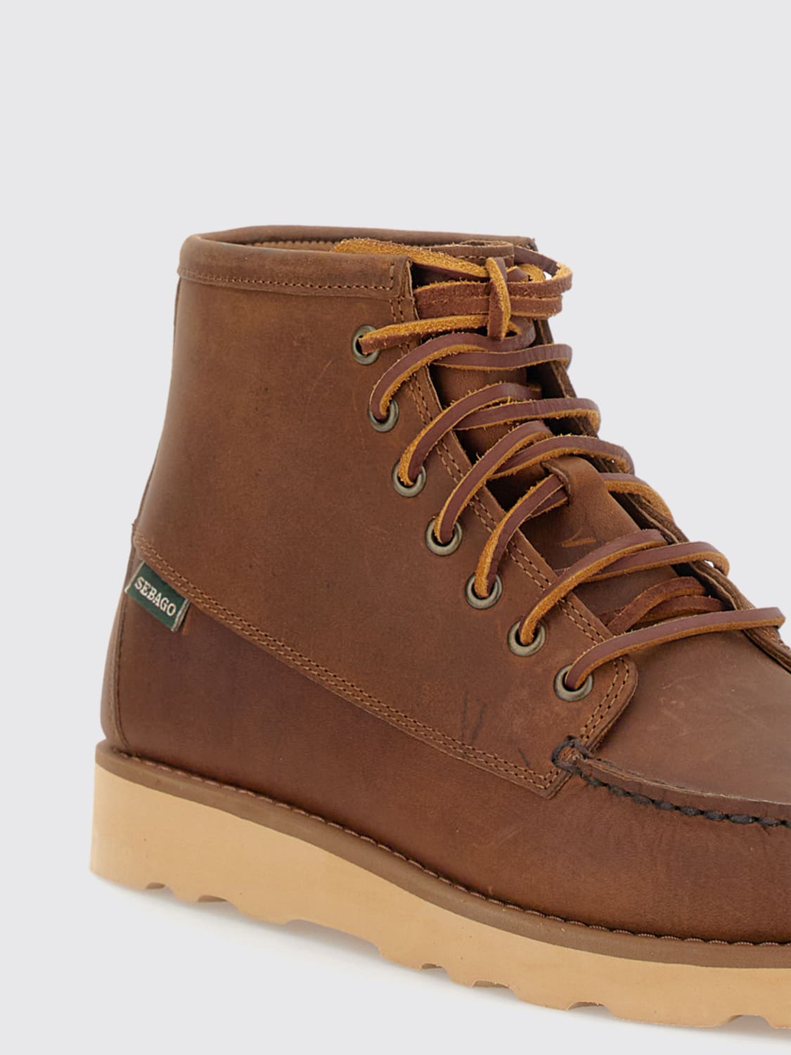 SEBAGO STIEFELETTEN: Schuhe herren Sebago, Burnt - Img 4