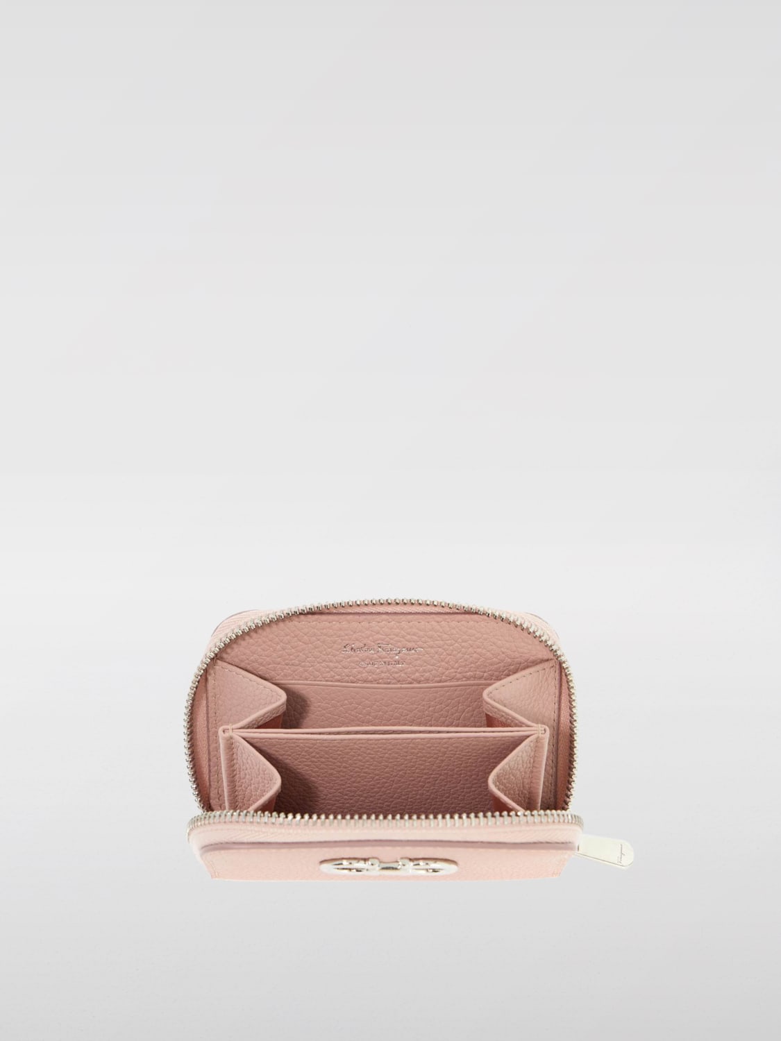 FERRAGAMO WALLET: Wallet woman Ferragamo, Pink - Img 2