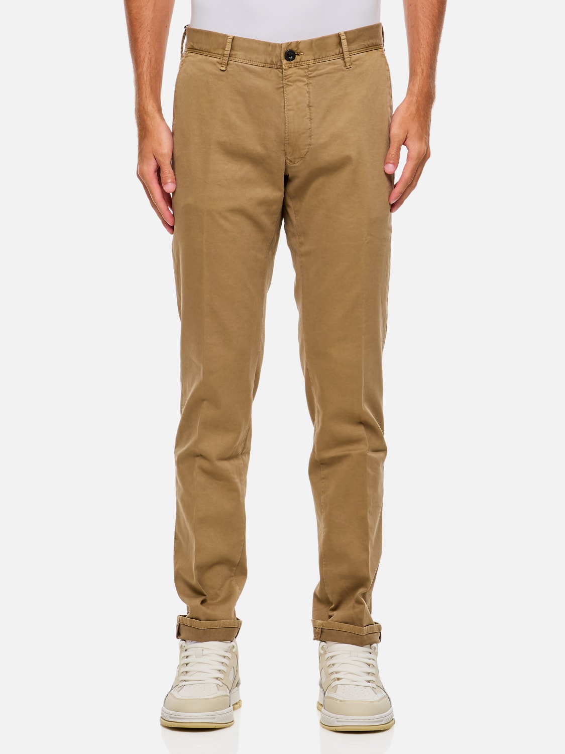 INCOTEX PANTS: Pants men Incotex, Brown - Img 1