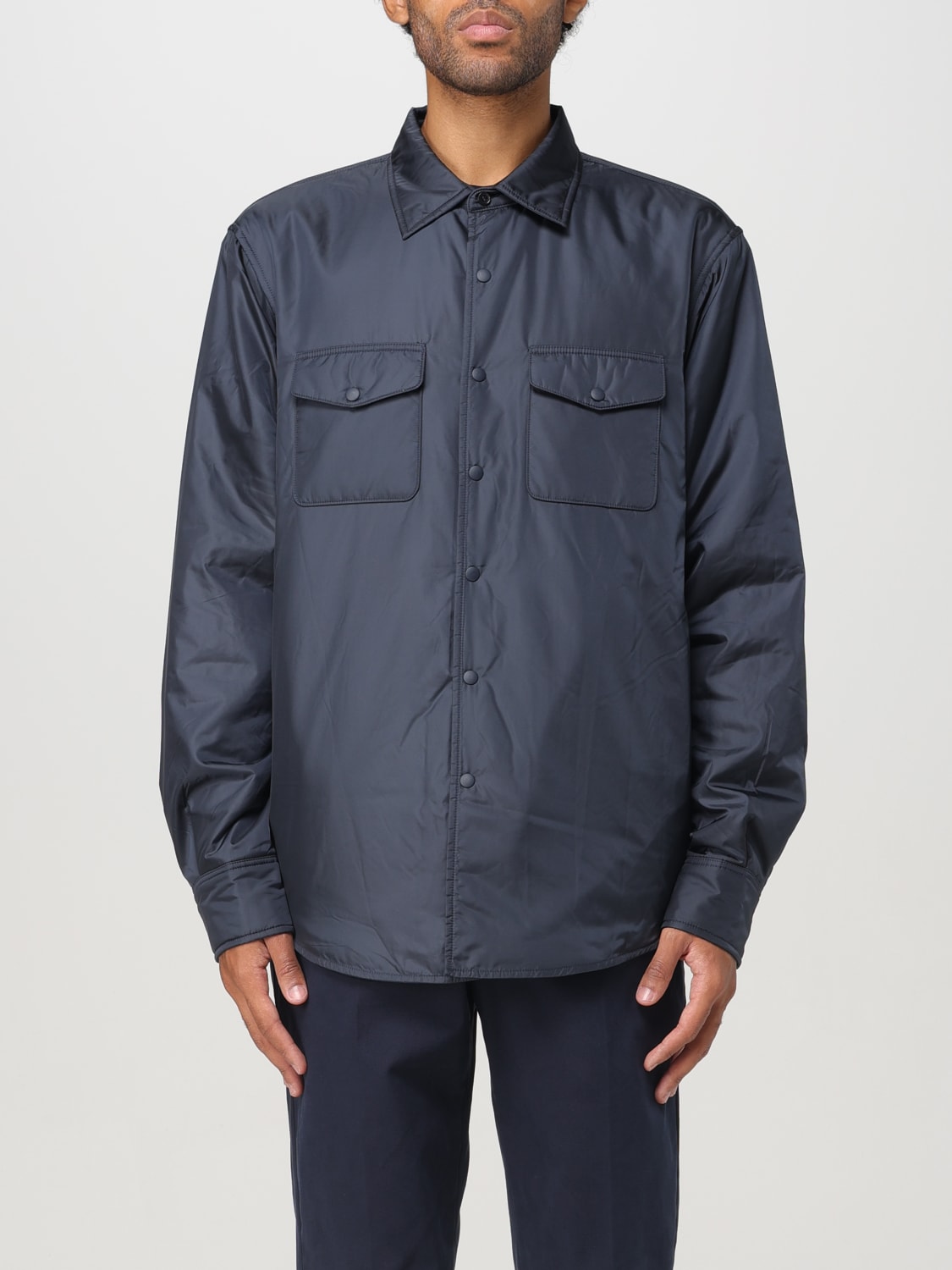 ASPESI JACKE: Jacke herren Aspesi, Blau - Img 1