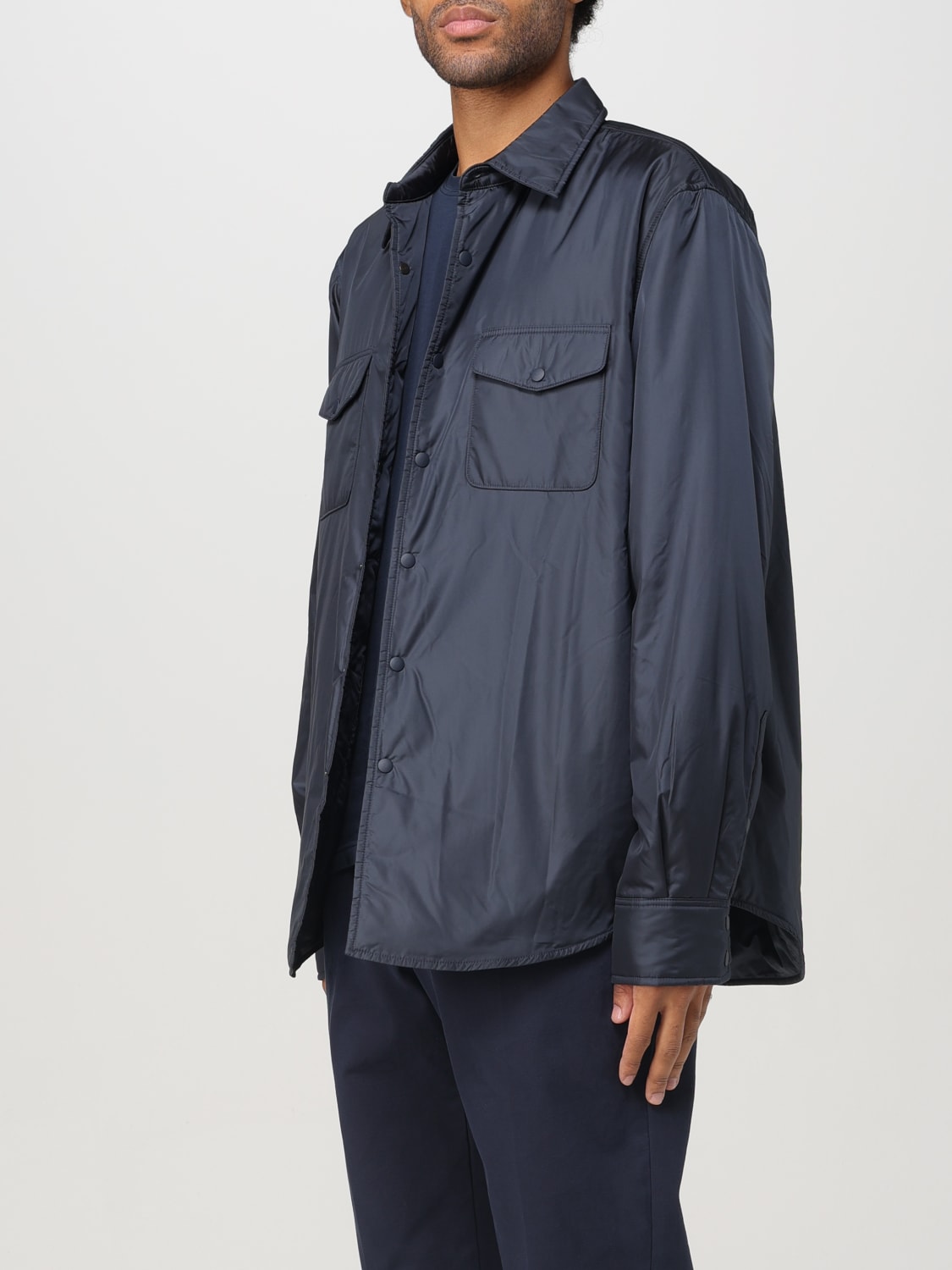 ASPESI JACKE: Jacke herren Aspesi, Blau - Img 3