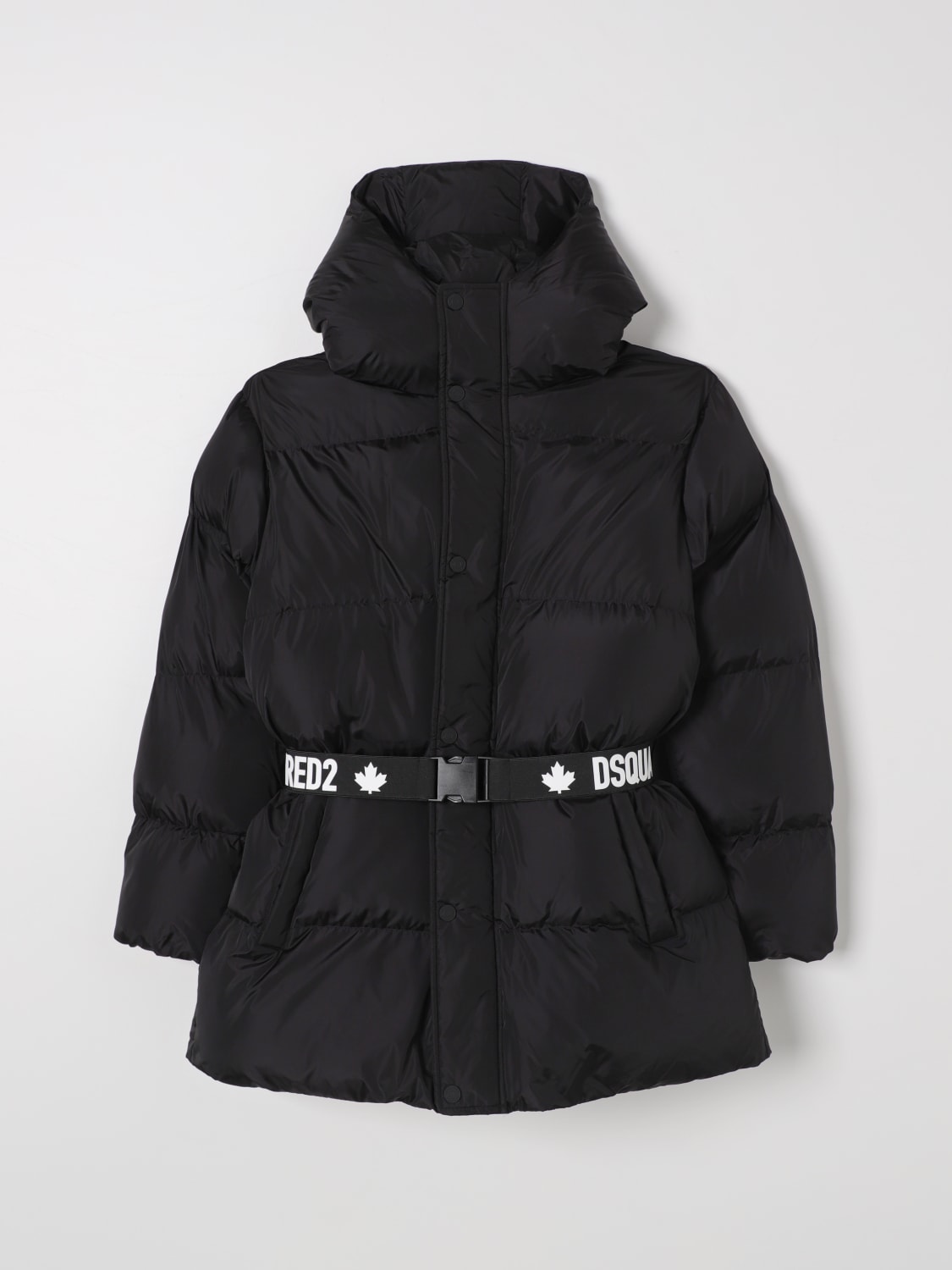 DSQUARED2 JACKE: Mantel kinder Dsquared2, Schwarz - Img 1