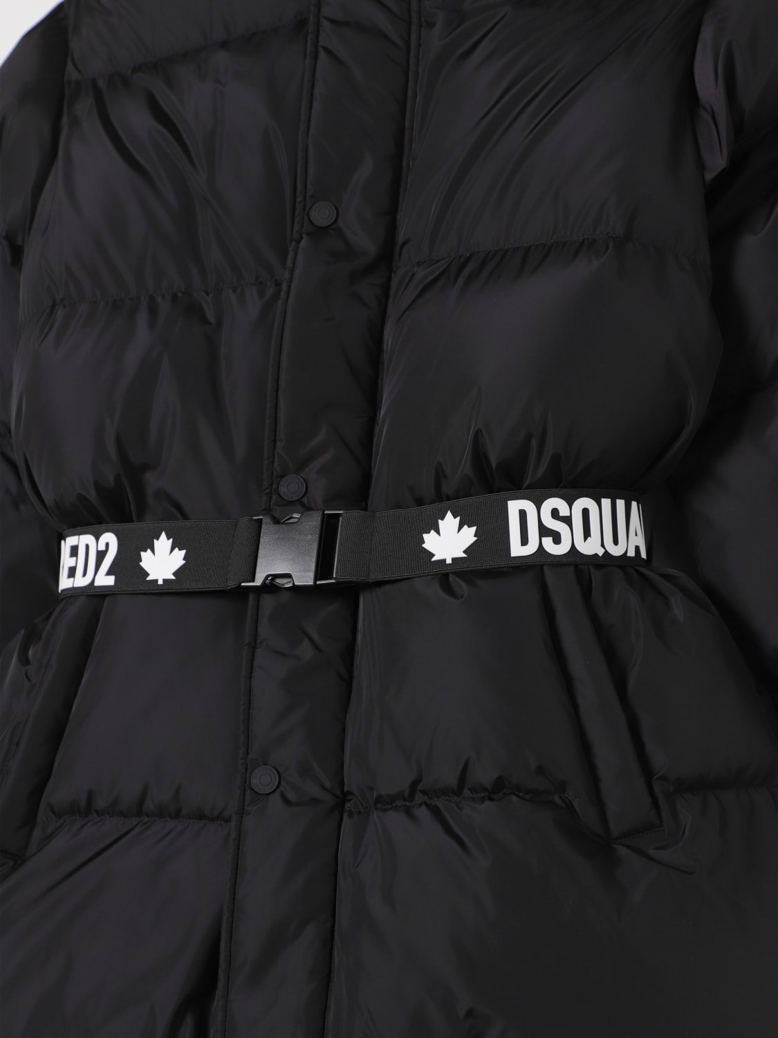 DSQUARED2 JACKE: Mantel kinder Dsquared2, Schwarz - Img 3