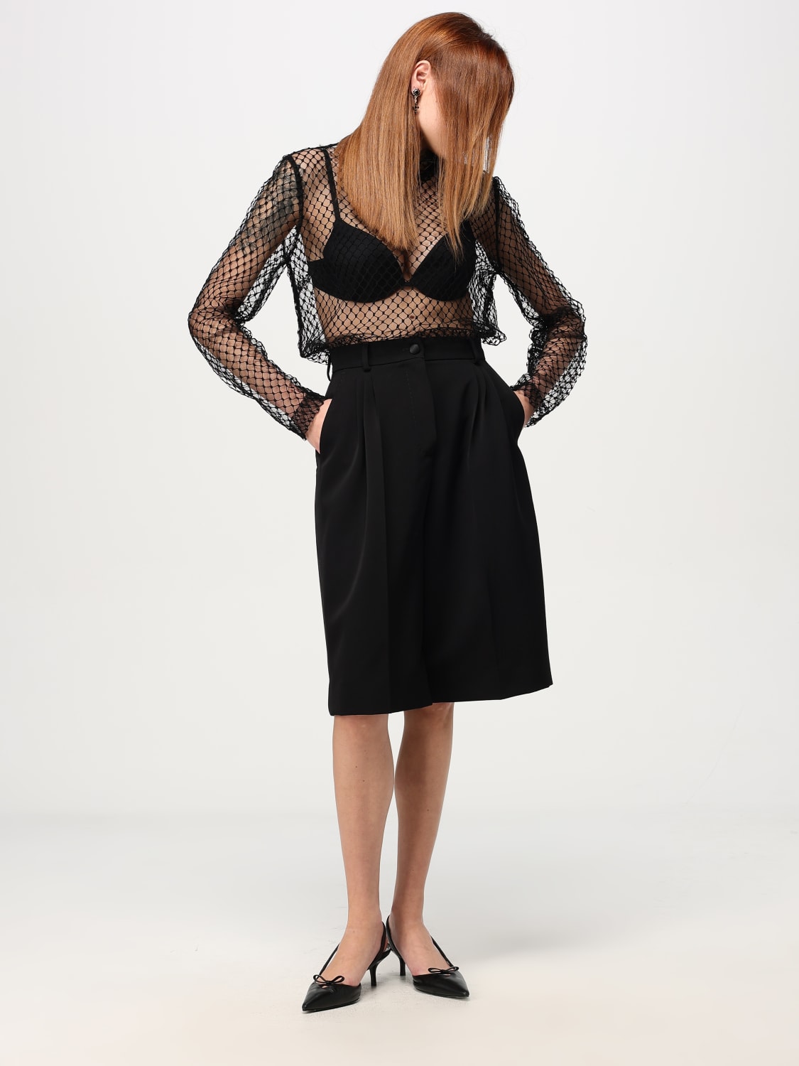 DOLCE & GABBANA SHORTS: Short woman Dolce & Gabbana, Black - Img 2