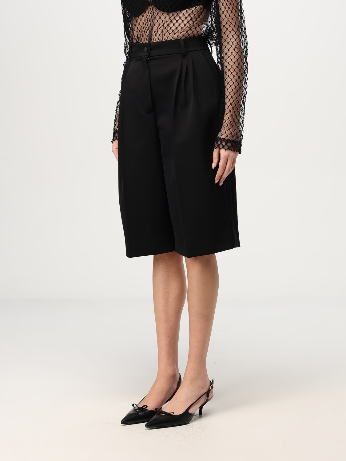 DOLCE & GABBANA SHORTS: Short woman Dolce & Gabbana, Black - Img 4