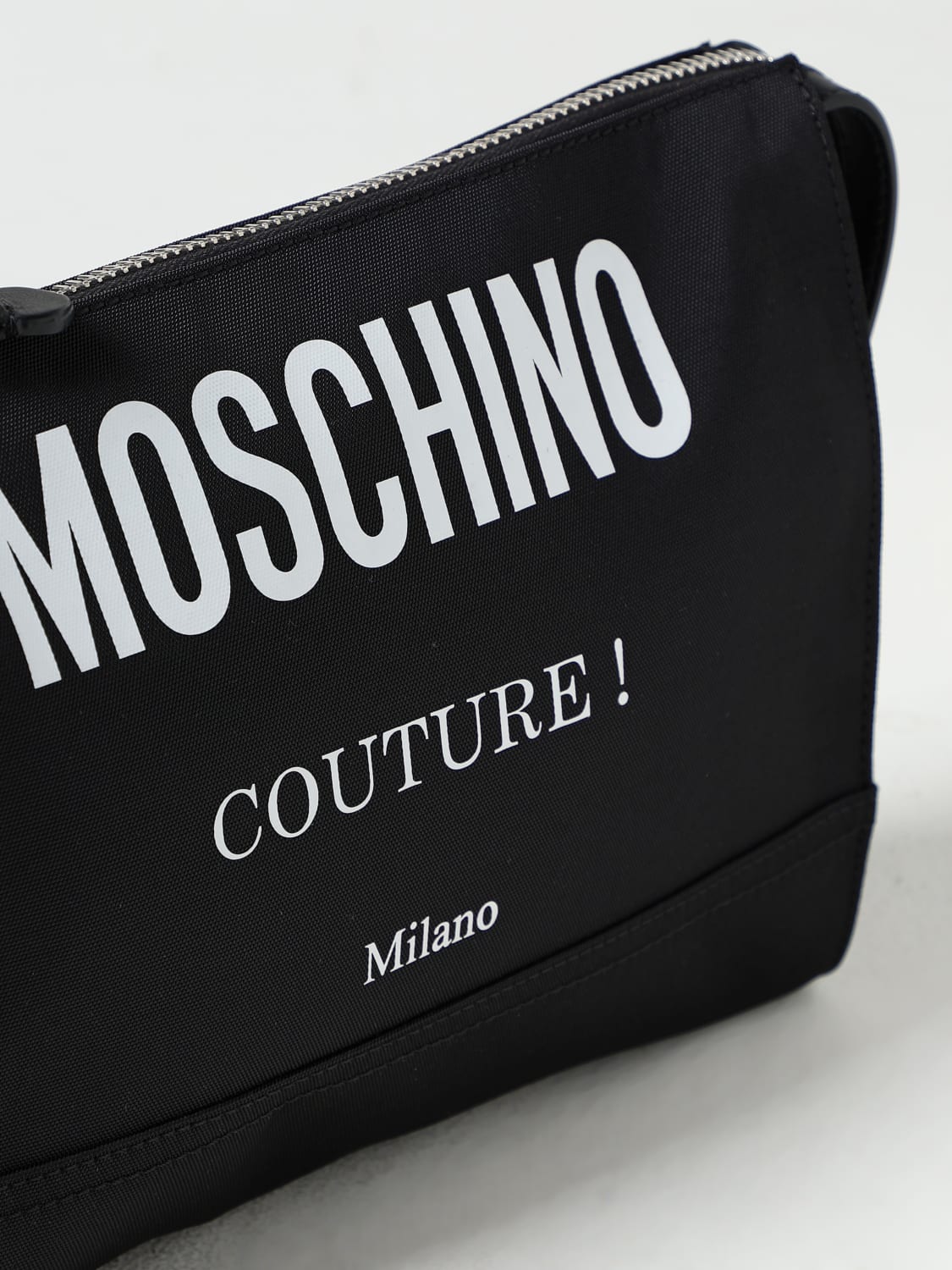 MOSCHINO COUTURE BAGS: Bags men Moschino Couture, Black - Img 4