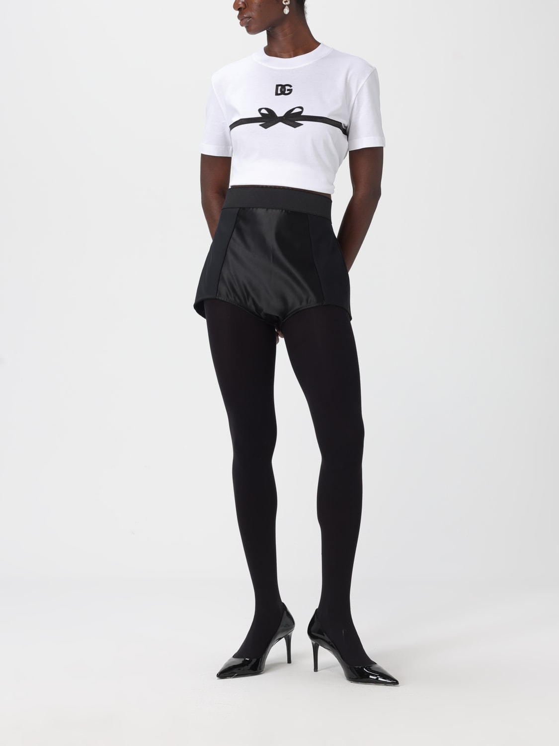 DOLCE & GABBANA SHORTS: Short woman Dolce & Gabbana, Black - Img 2