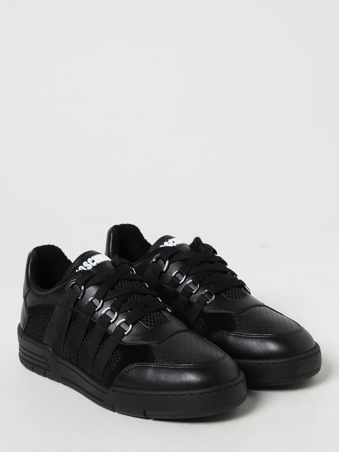 MOSCHINO COUTURE SNEAKERS: Sneakers herren Moschino Couture, Schwarz - Img 2