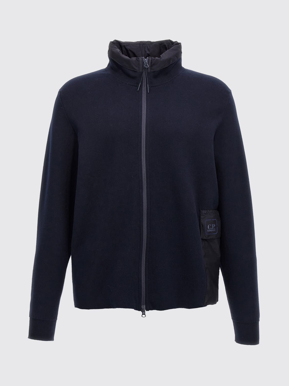 C.P. COMPANY SWEATSHIRT: Cardigan men C.P. Company, Blue - Img 1