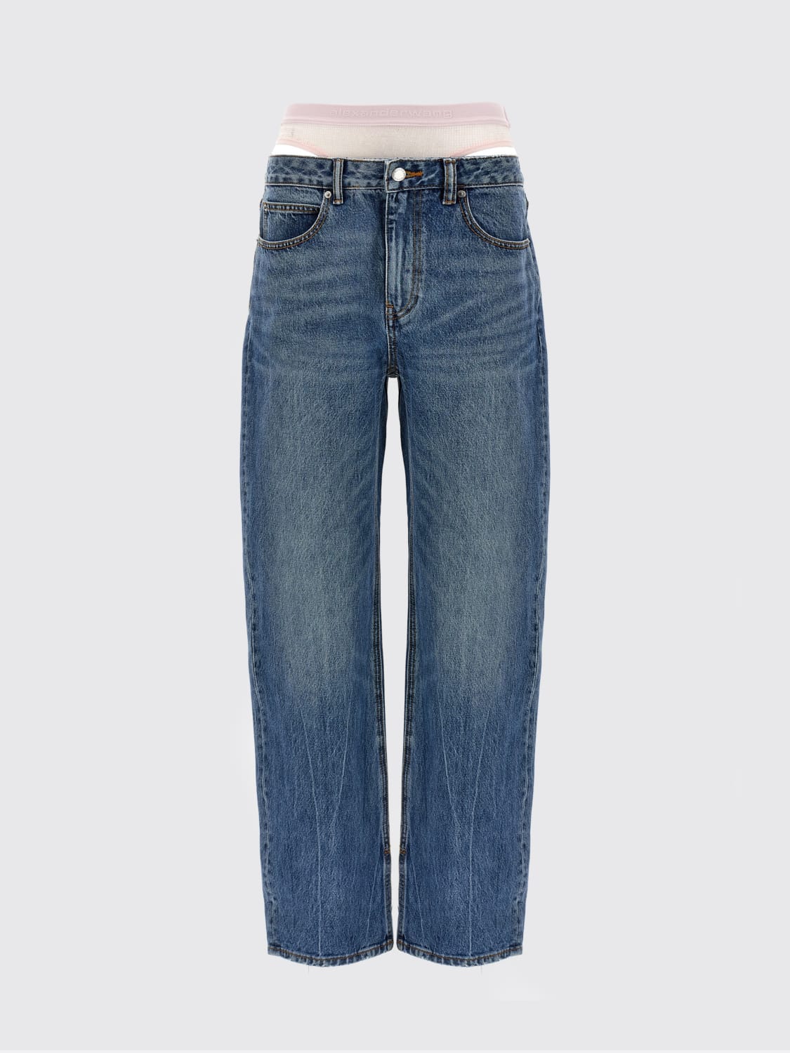 DENIM X ALEXANDER WANG JEANS: Jeans woman Denim X Alexander Wang, Blue - Img 1