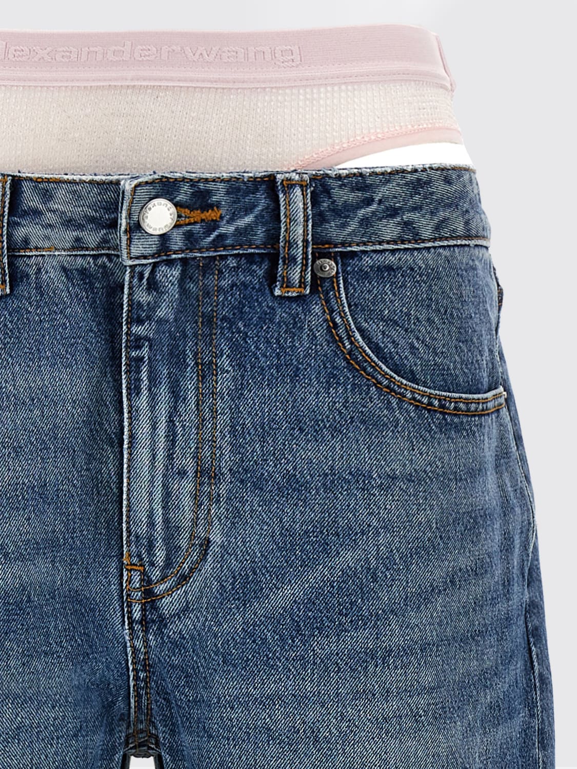 DENIM X ALEXANDER WANG JEANS: Jeans woman Denim X Alexander Wang, Blue - Img 3