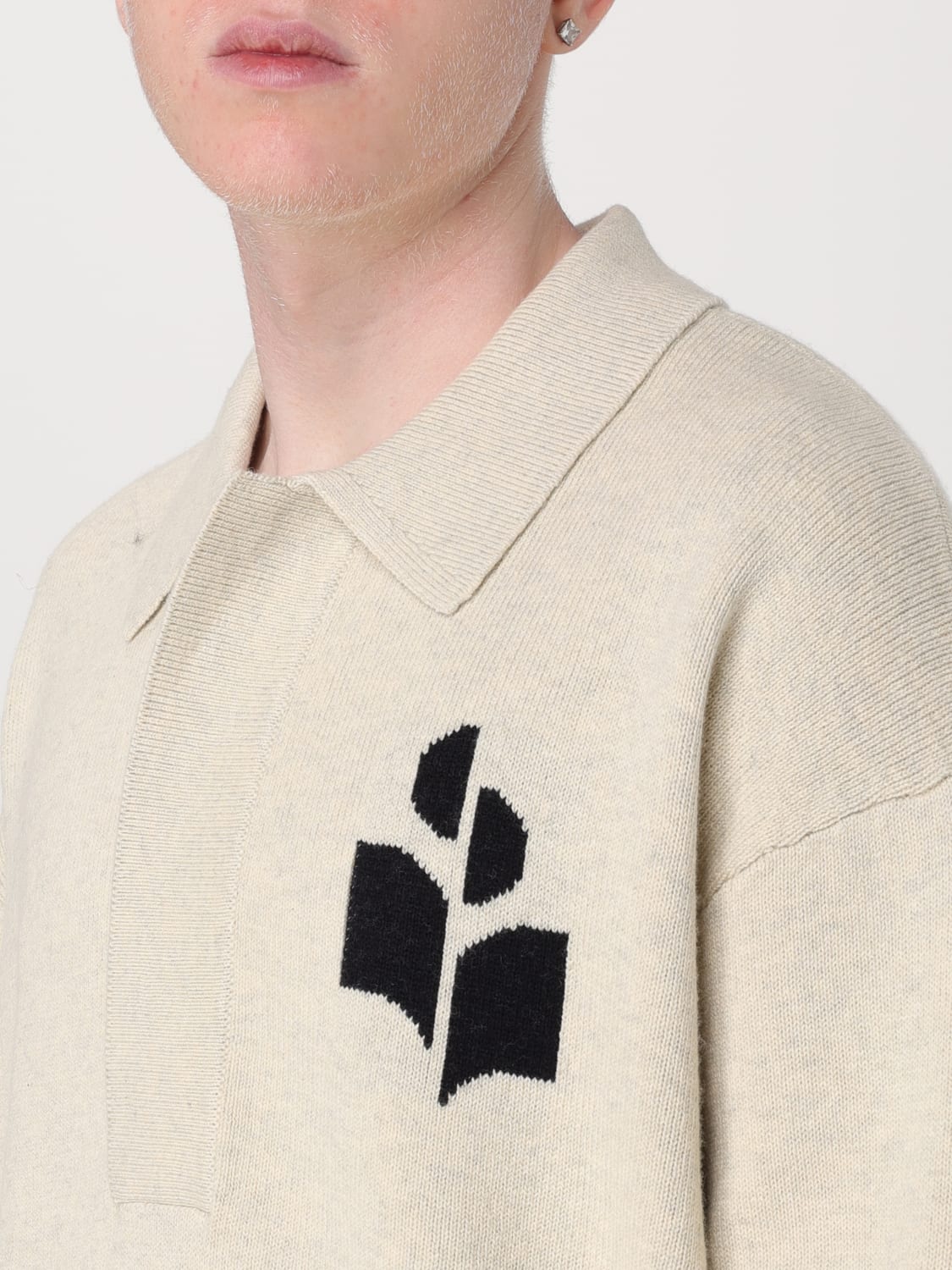 ISABEL MARANT SWEATER: Cardigan men Isabel Marant, Grey - Img 3