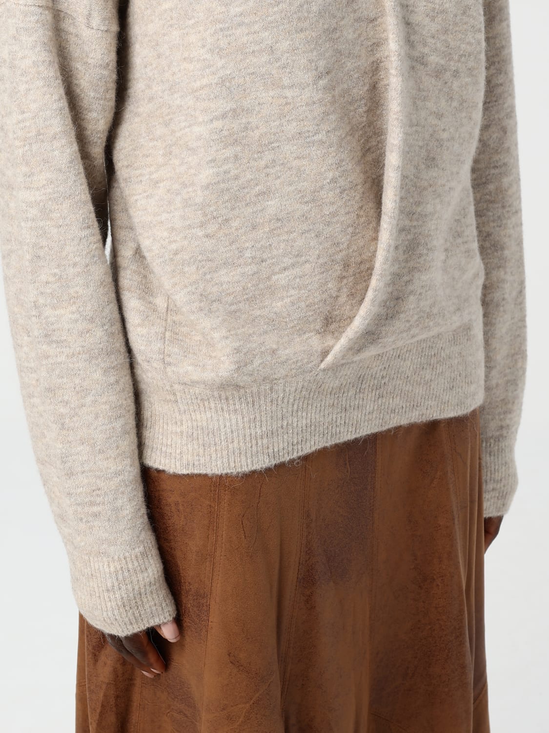 ISABEL MARANT JUMPER: Cardigan woman Isabel Marant, Beige - Img 3