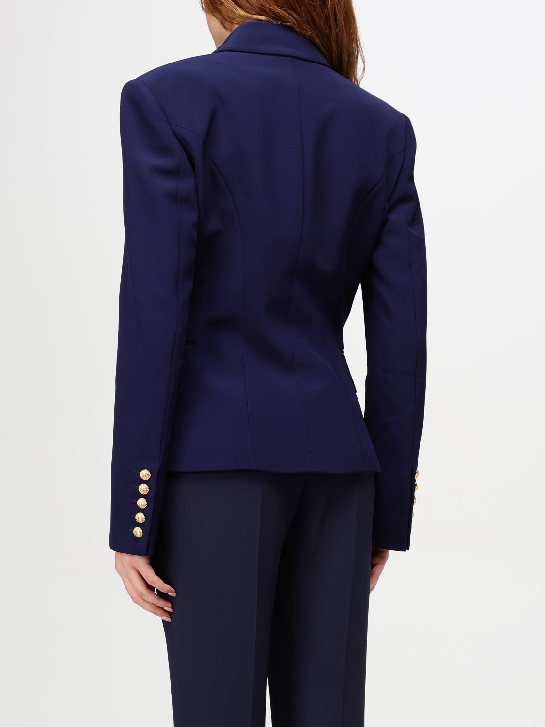 BALMAIN JACKET: Balmain women's blazer, Blue - Img 2