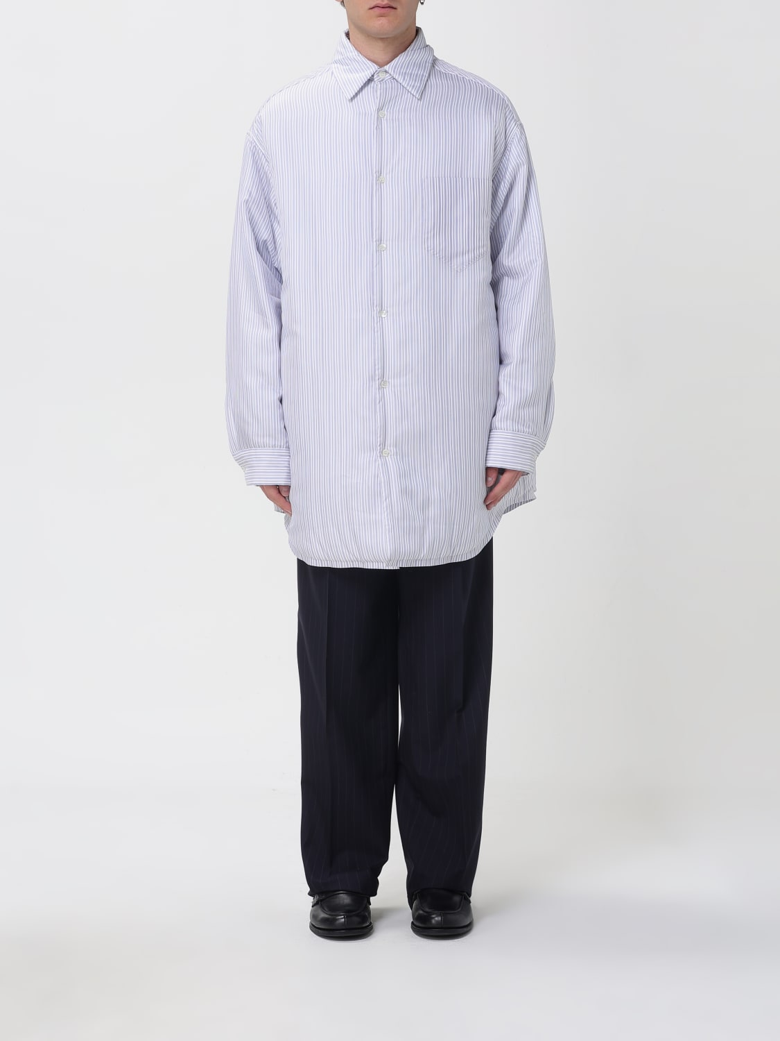 MAISON MARGIELA JACKET: Coat men Maison Margiela, Blue - Img 1