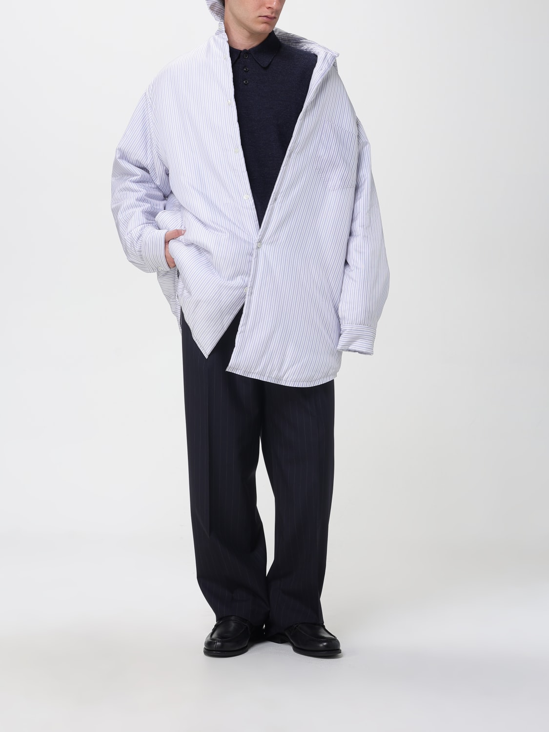 MAISON MARGIELA JACKET: Coat men Maison Margiela, Blue - Img 2