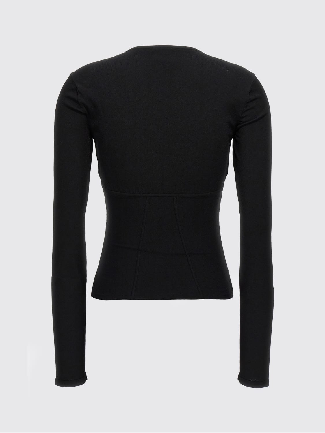 NENSI DOJAKA TOP: Top woman Nensi Dojaka, Black - Img 2